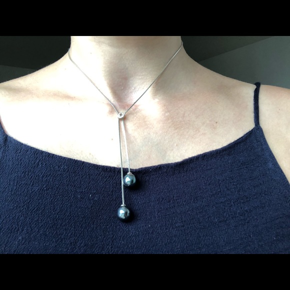 Necklace silver 925 with pearls - Picture 3 of 4